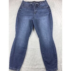 Judy Blue Women's Skinny Jeans - Dark Blue